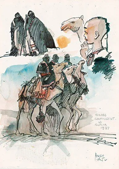 Hugo Pratt - Sketch 06