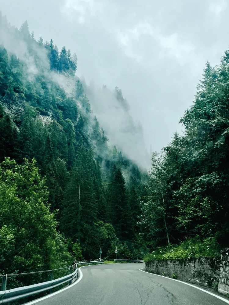 On the way to Val di Mello
